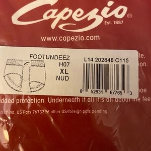 Capezio Nude Foot Undeez H07 Dance Shoes XL